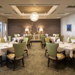 Enjoy a wonderful chef-prepared meal in our Dolphin Lagoon dining room